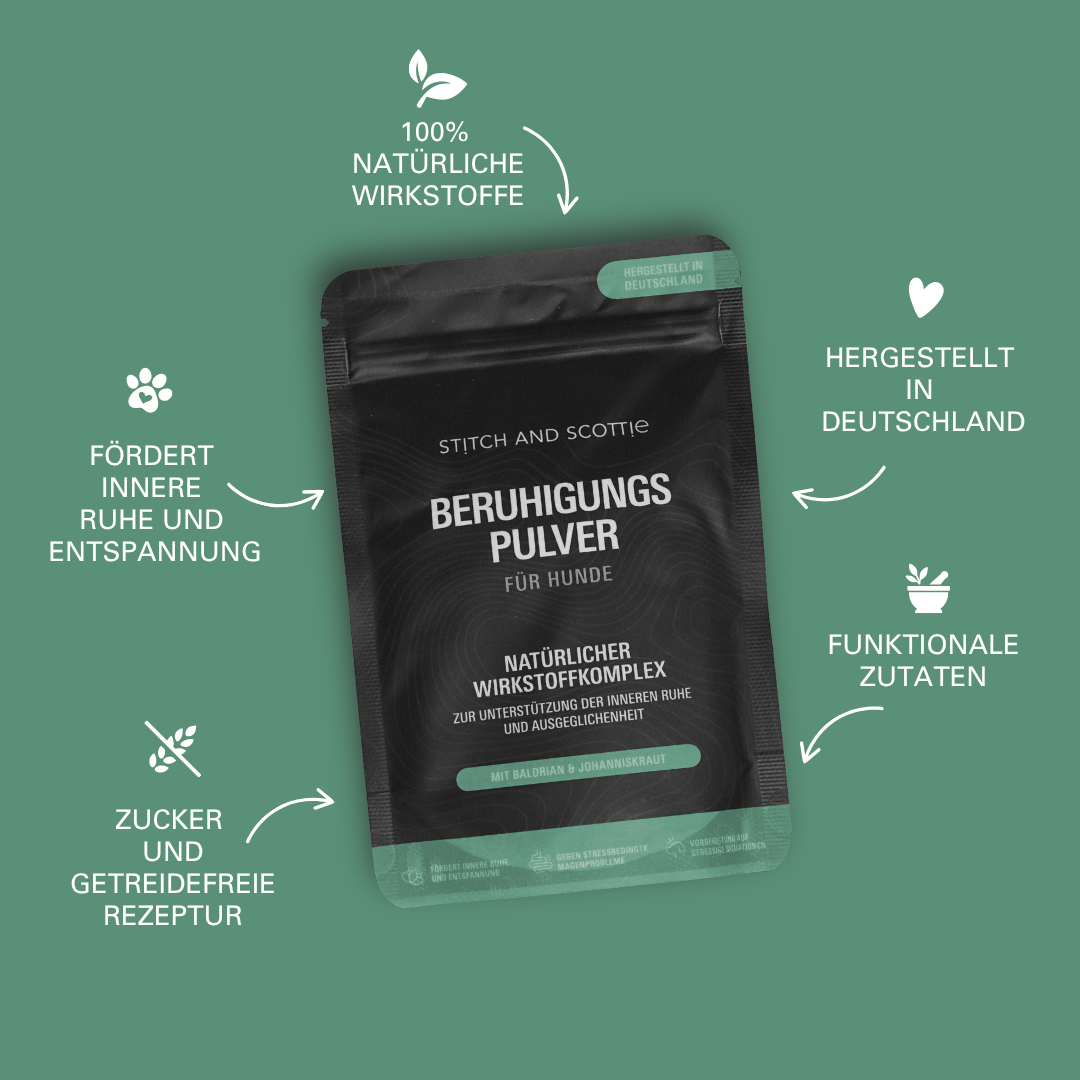 Beruhigungspulver für Hunde