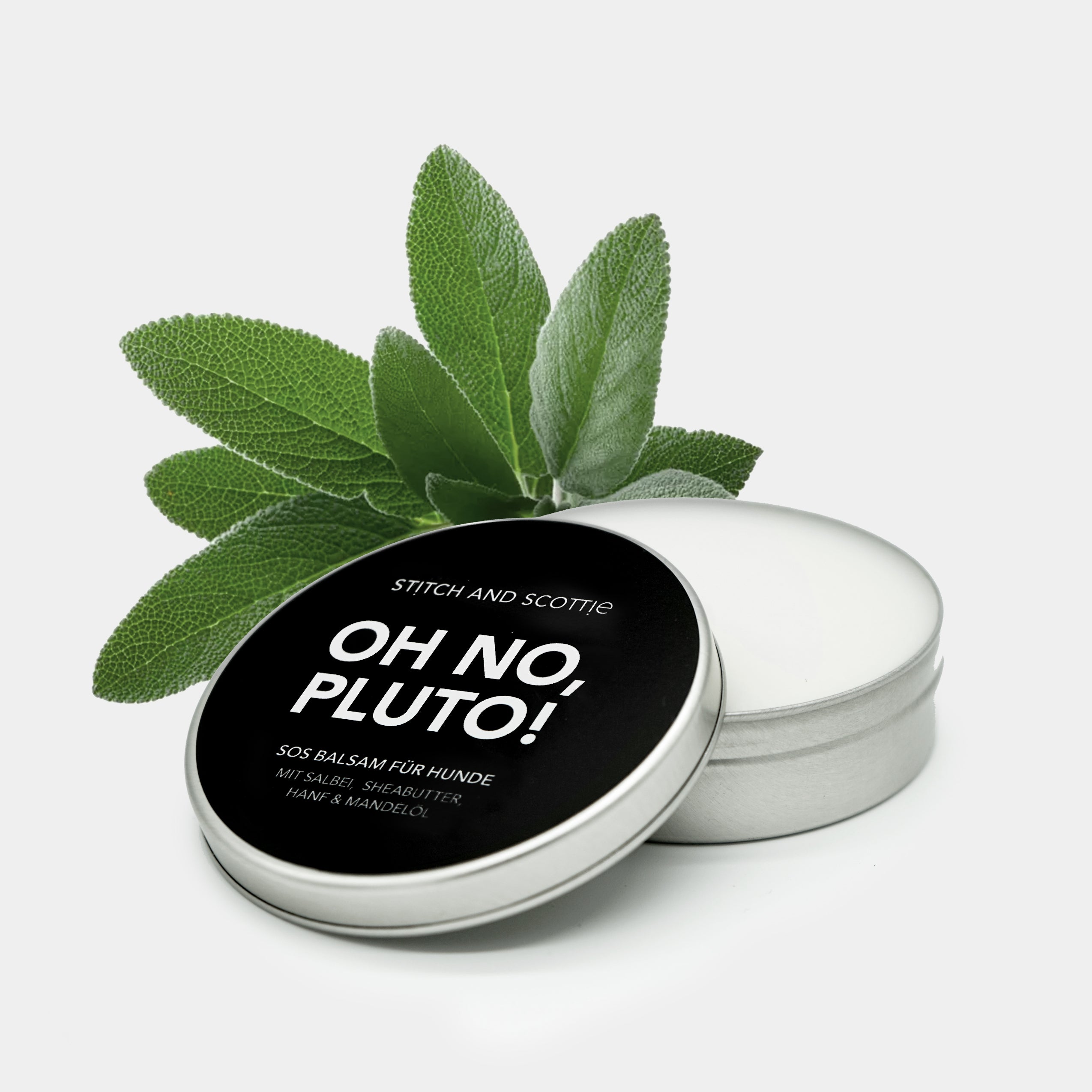 OH NO, PLUTO! ist ein SOS Balsam für Hunde von Stitch and Scottie