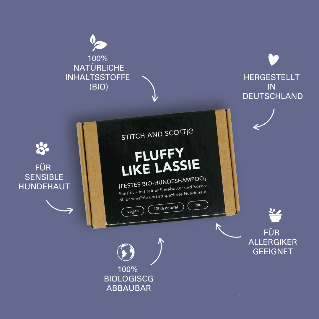 Bio-Hundeseife "Fluffy like Lassie"